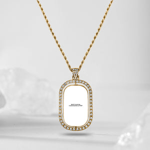 Hip Hop Trendy Brand Personalized Necklace - Double-Sided