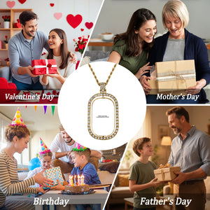 Hip Hop Trendy Brand Personalized Necklace - Double-Sided