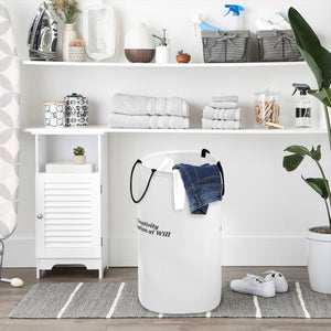 Large capacity laundry basket