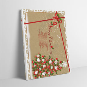 Vertical, thickened, frameless painting, 3:4