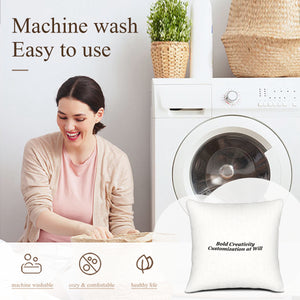 Linen pillowcase - off-white