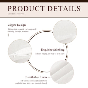 Linen pillowcase - off-white