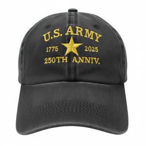 250th Anniversary U.S. Army Cap: Patriotic Veteran Gift
