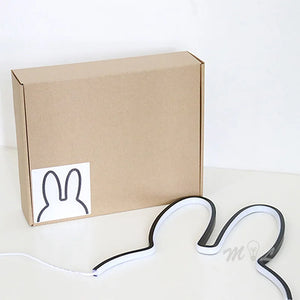 Hop Glow Nightlight – USB LED Ambient Bunny‑Silhouette Lamp