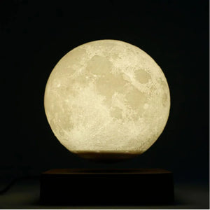 Levitating 3D Moon Lamp – Magnetic Floating LED Night Light & Ambient Decor