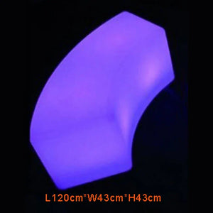 LumiNa Modular Waterproof LED Lounge Furniture – Customizable Outdoor LED Seating & Decor