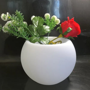 Lumina Glow Vase – Rechargeable RGB LED Decorative Ambient Vase Lamp