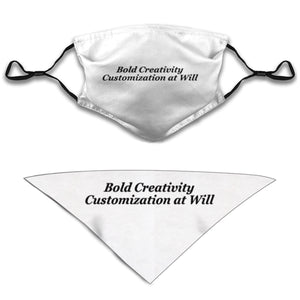 Face mask + pet headband