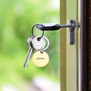 Stainless steel keychain (double-sided laser engraving)