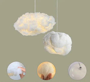 Cloud Pendant Ceiling Light – Modern Decorative LED Ceiling Lamp for Home & Living Space