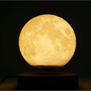 Levitating 3D Moon Lamp – Magnetic Floating LED Night Light & Ambient Decor