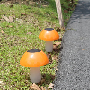 Solar Powered Waterproof Mushroom Garden Lights – Set of 3 Outdoor LED Landscape Lights
