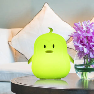 Adorable Penguin RGB Silicone LED Night Light – Indoor RGB Night Lamp