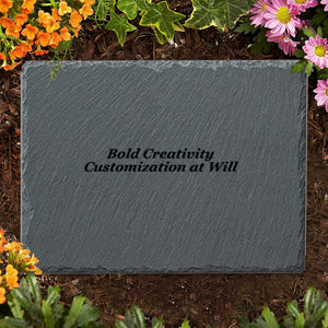 Rectangular pet gravestone 6x8in