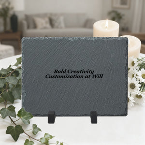 Rectangular pet gravestone 6x8in