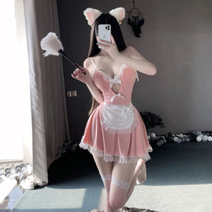 Cute maid uniform suit S484