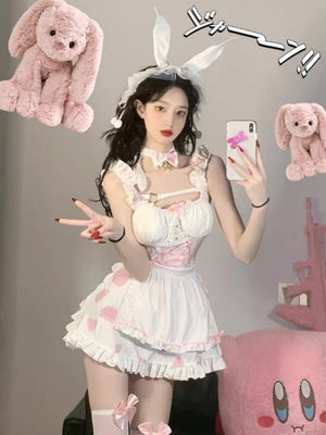 Cute rabbit suit   KF82565