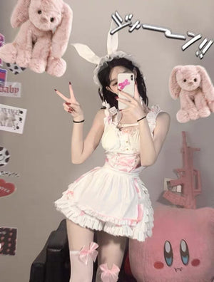 Cute rabbit suit   KF82565
