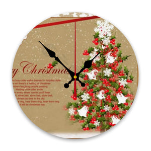 Round wall clock