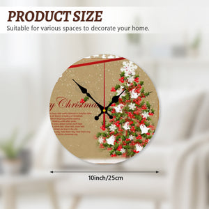 Round wall clock