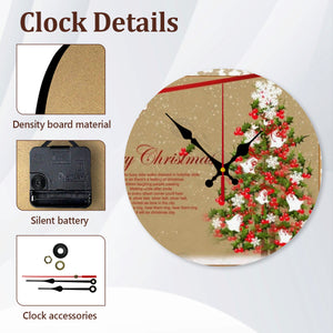 Round wall clock