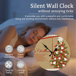 Round wall clock