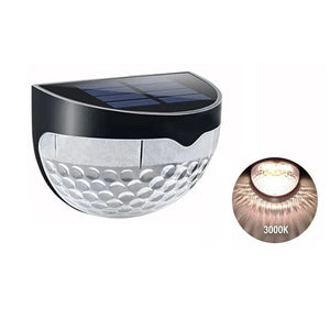 Solar LED Fence and Wall Light – Outdoor Solar Powered Garden & Landscape Lighting