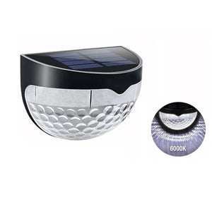 Solar LED Fence and Wall Light – Outdoor Solar Powered Garden & Landscape Lighting