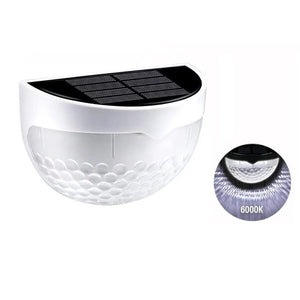 Solar LED Fence and Wall Light – Outdoor Solar Powered Garden & Landscape Lighting