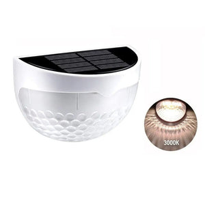 Solar LED Fence and Wall Light – Outdoor Solar Powered Garden & Landscape Lighting