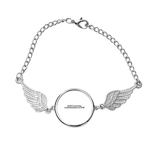 winged round bracelet