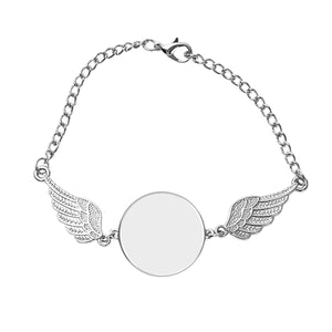 winged round bracelet