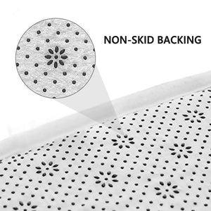 Bathroom four-piece set (bath mat + shower curtain)