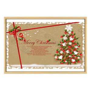 Horizontal floating frame decorative painting 4:3