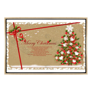 Horizontal floating frame decorative painting 4:3