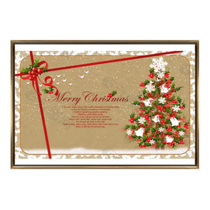 Horizontal floating frame decorative painting 4:3