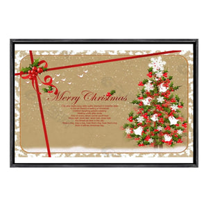 Horizontal floating frame decorative painting 4:3