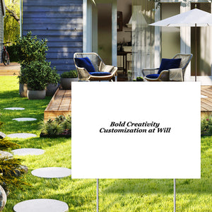 Hospital sign, 24x18in (folded packaging)