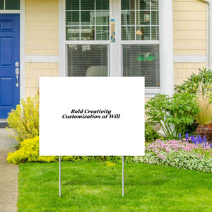 Hospital sign, 24x18in (folded packaging)