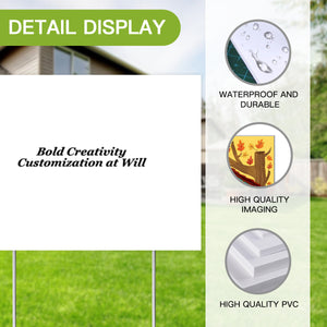 Hospital sign, 24x18in (folded packaging)