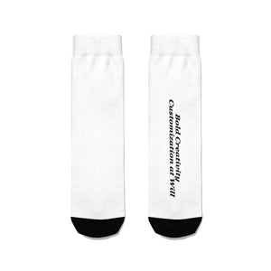 Socks (30cm, black at the toes and heels)