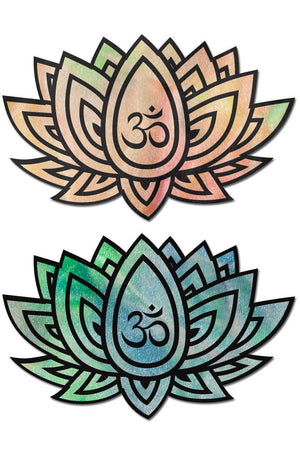 Pastel Tie-Dye Rainbow Lotus Pasties