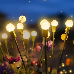Solar LED Firefly Garden Lights – Decorative Outdoor Solar Powered Landscape Lighting