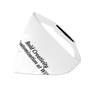 Double-layer pet bandana (Velcro - double-sided printing)