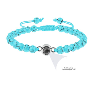 Titanium Steel Projector Custom Bracelet