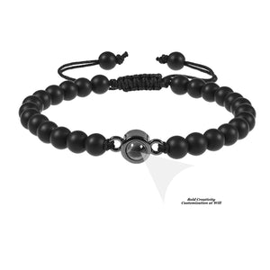 Titanium Steel Projector Custom Bracelet