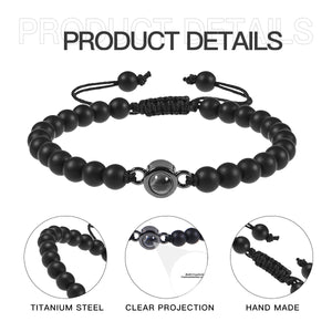 Titanium Steel Projector Custom Bracelet