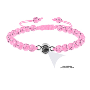 Titanium Steel Projector Custom Bracelet