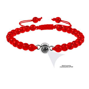 Titanium Steel Projector Custom Bracelet