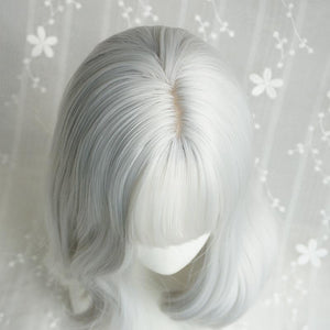 Harajuku silver short hair lolita wig WS1191